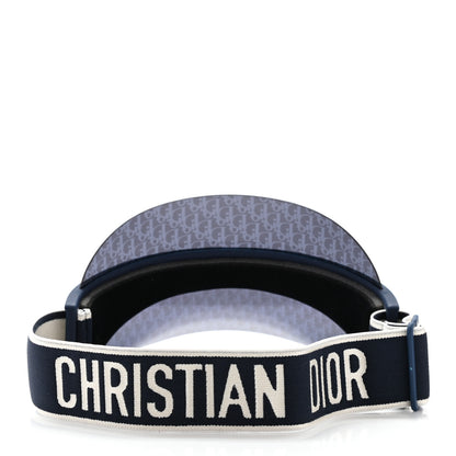 Christian Dior Oblique DiorClub V1U Sun Visor Blue 6 of 10