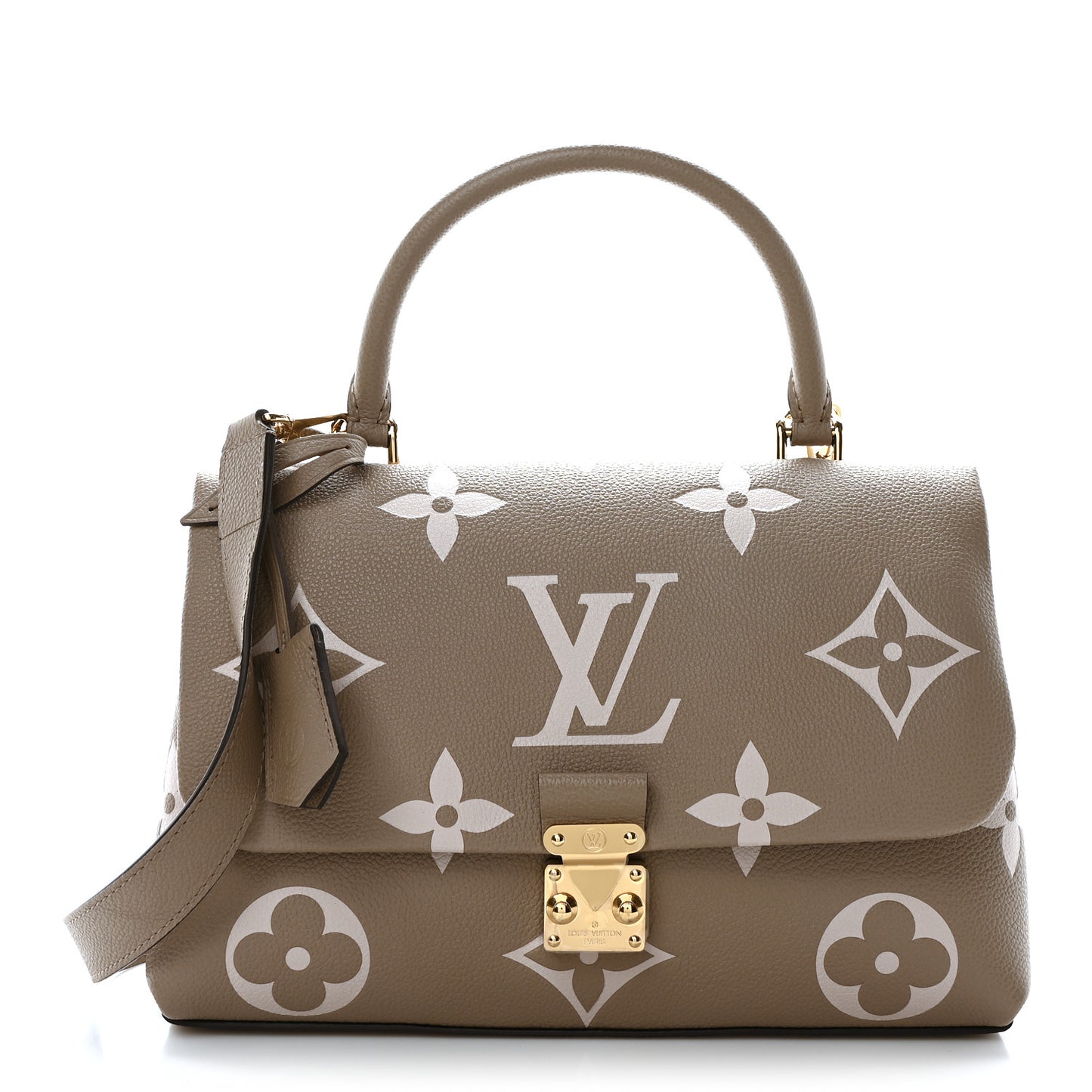 Empreinte Monogram Giant Madeleine MM Dove Grey Beige