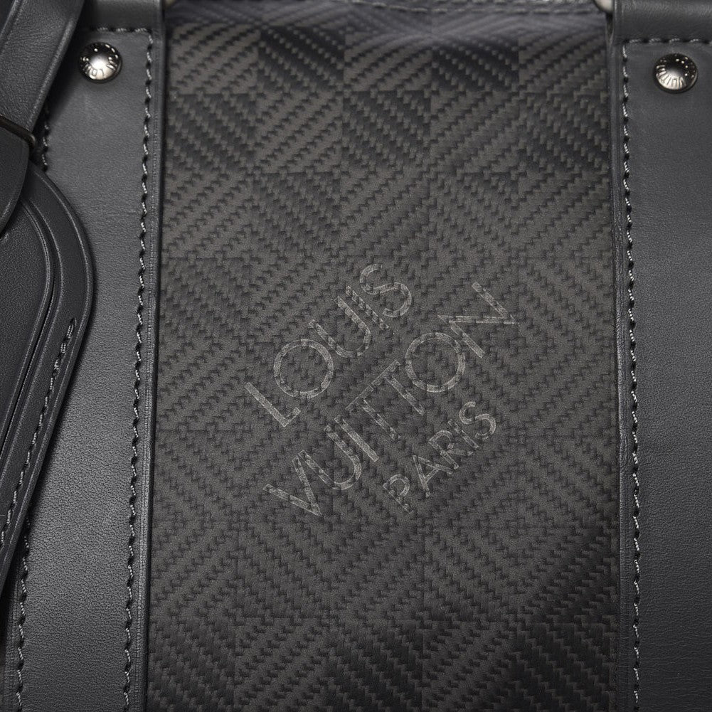 Louis Vuitton Damier Carbone Keepall Bandouliere 45 13 of 13
