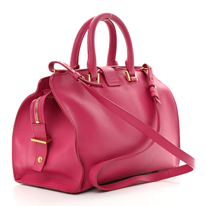 Saint Laurent Calfskin Small Classic Y Cabas Fuchsia 3 of 13