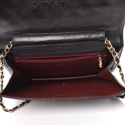 Chanel Lambskin Quilted Medium Single Flap Black 7 of 21