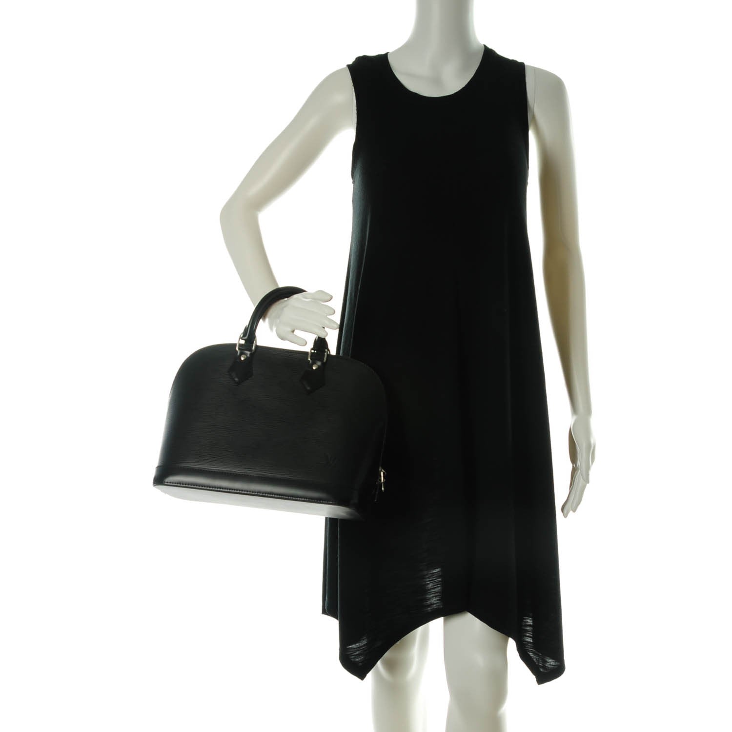 Louis Vuitton Epi Alma PM Black 2 of 7