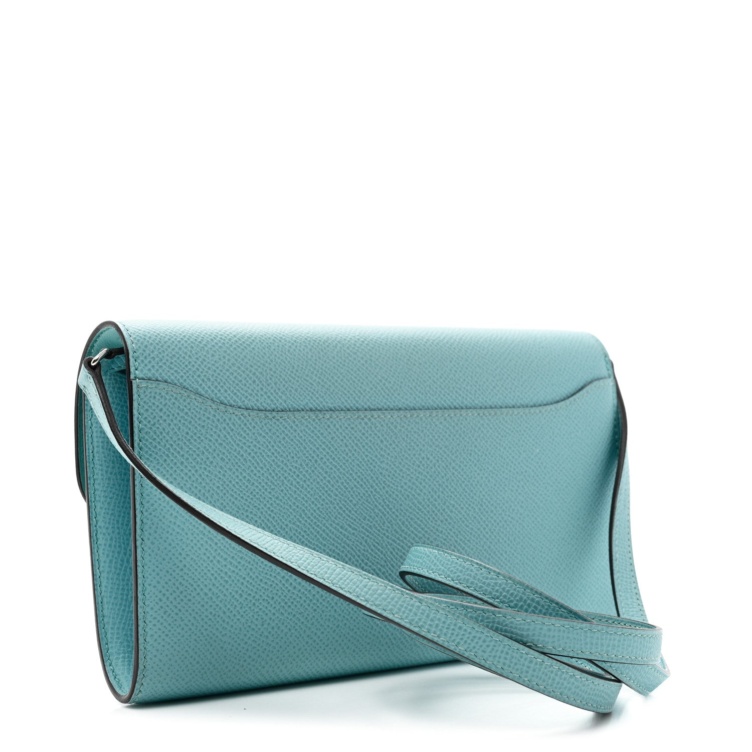 Hermes Epsom Constance Wallet To Go Bleu Atoll 3 of 12