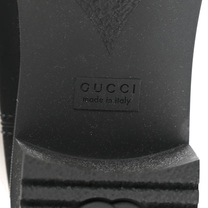 Gucci Rubber Double G Womens Rain Boots 39 Black 7 of 11