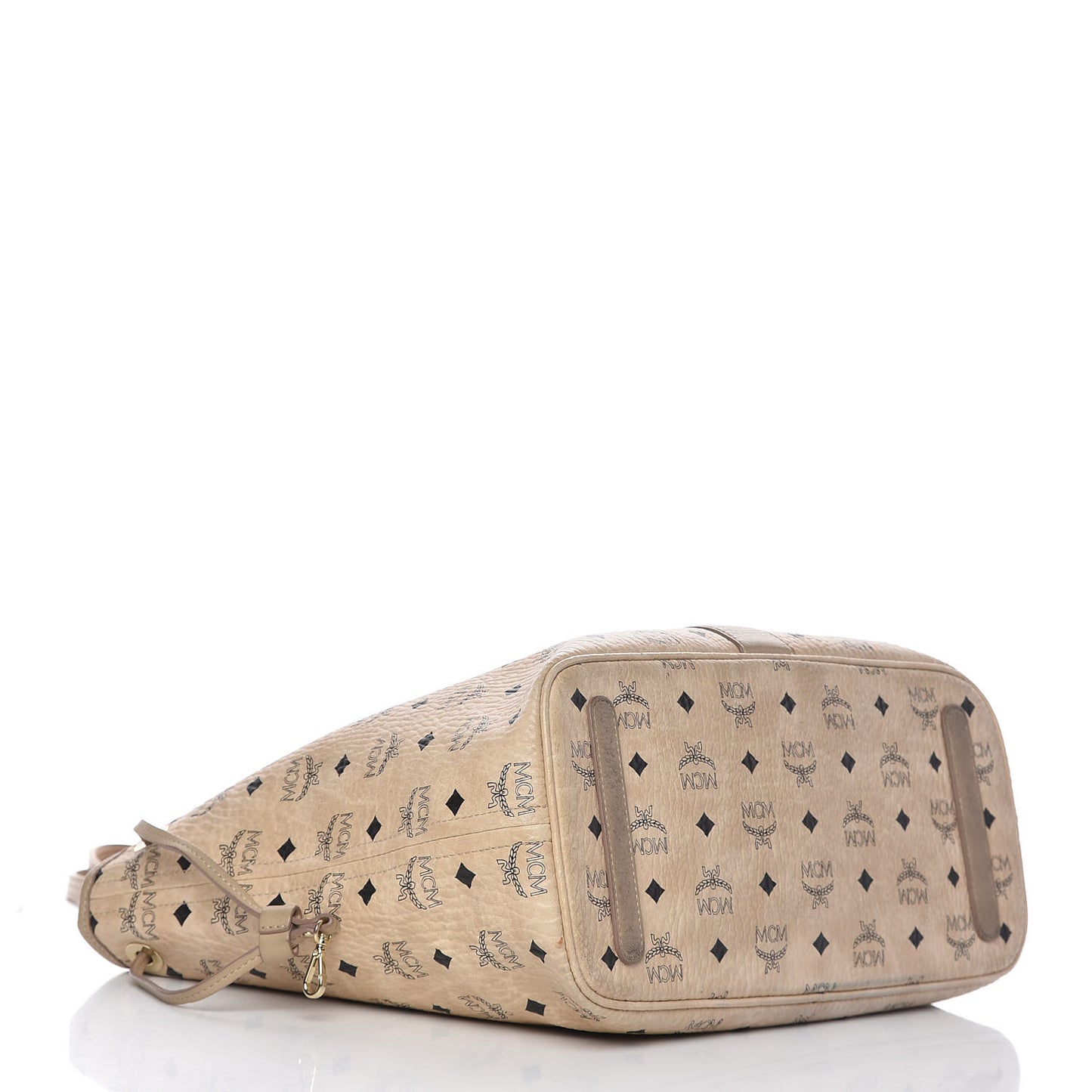 Visetos Medium Liz Reversible Shopper Tote Beige