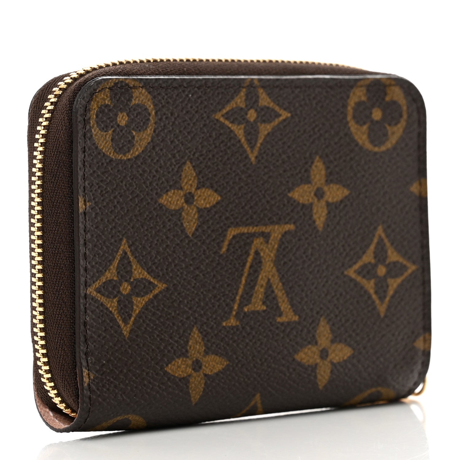 Louis Vuitton Monogram 2020 Christmas Animation Big Wheel Zippy Coin Purse Rose Ballerine 3 of 6