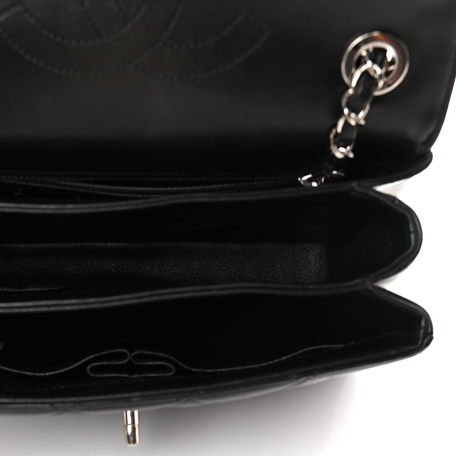 Chanel Lambskin Quilted Small Trendy CC Dual Handle Flap Bag Black 4 of 9