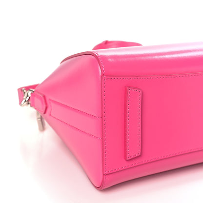 Givenchy Shiny Lord Calfskin Mini Antigona Neon Pink 8 of 9