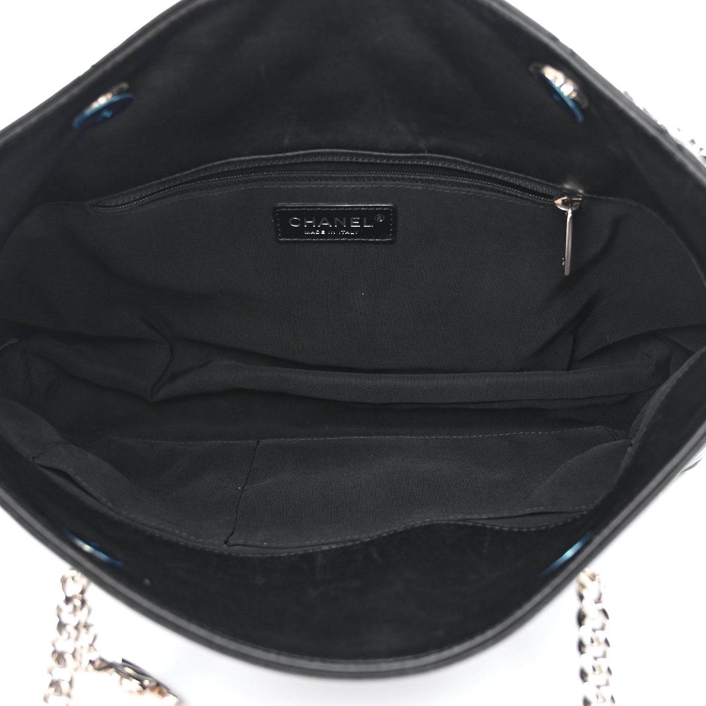 Lambskin Quilted Medium Urban Delight Tote Black