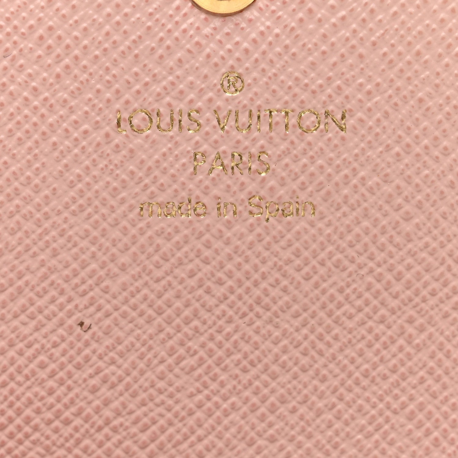 Louis Vuitton Damier Ebene Sarah Wallet NM Rose Ballerine 6 of 9