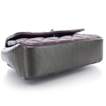 Chanel Calfskin Mineral Nights Mini Flap Dark Purple 4 of 10