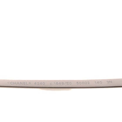 Chanel Mirror Square Sunglasses 4240 Pink 5 of 9