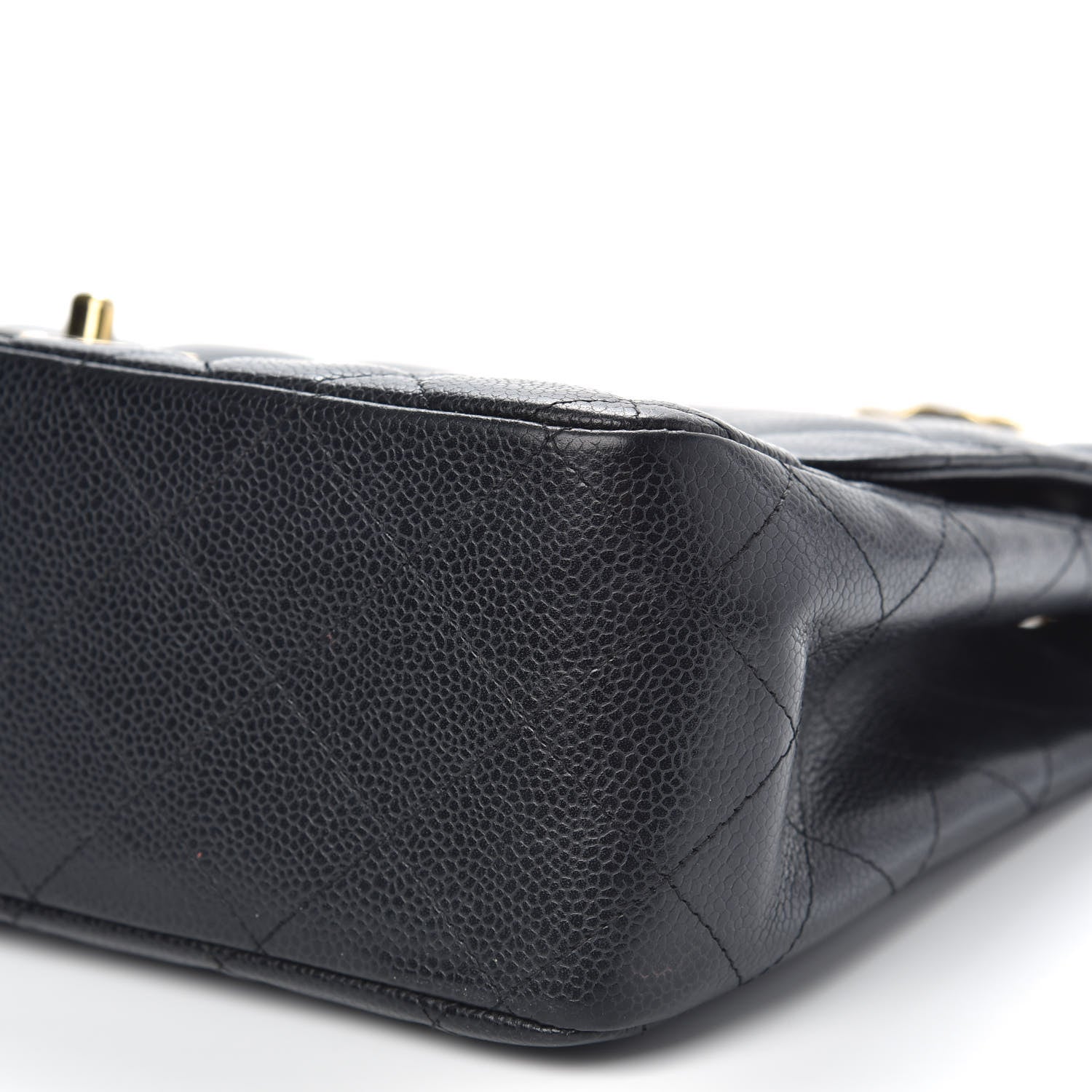 Chanel Caviar Quilted Jumbo Single Flap Black 10 of 15