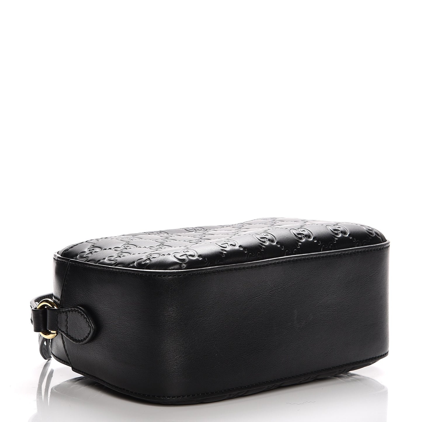 Guccissima Signature Small Camera Bag Black