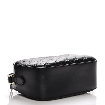 Gucci Guccissima Signature Small Camera Bag Black 4 of 7