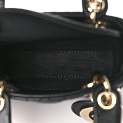 Christian Dior Lambskin Cannage Micro Lady Dior Black 5 of 10