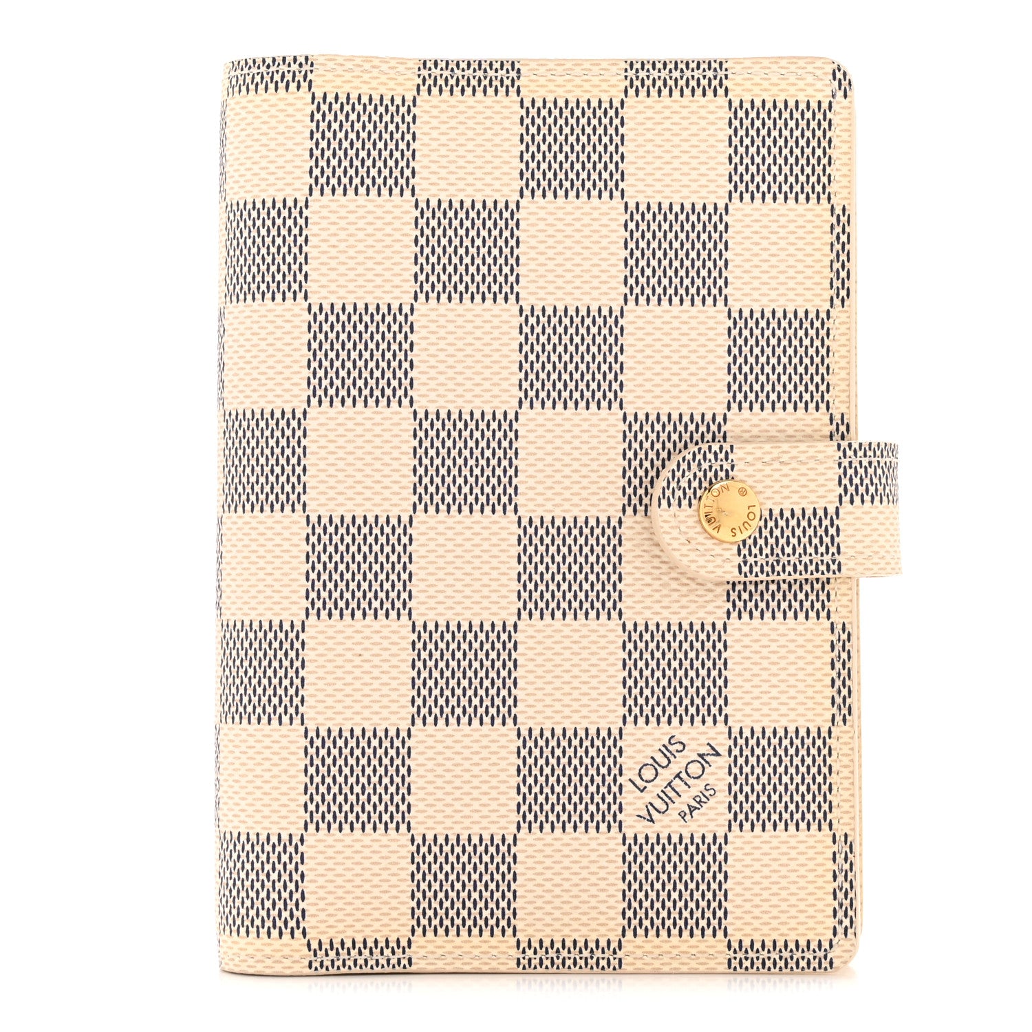 Louis Vuitton Damier Azur Small Ring Agenda Cover 1 of 9