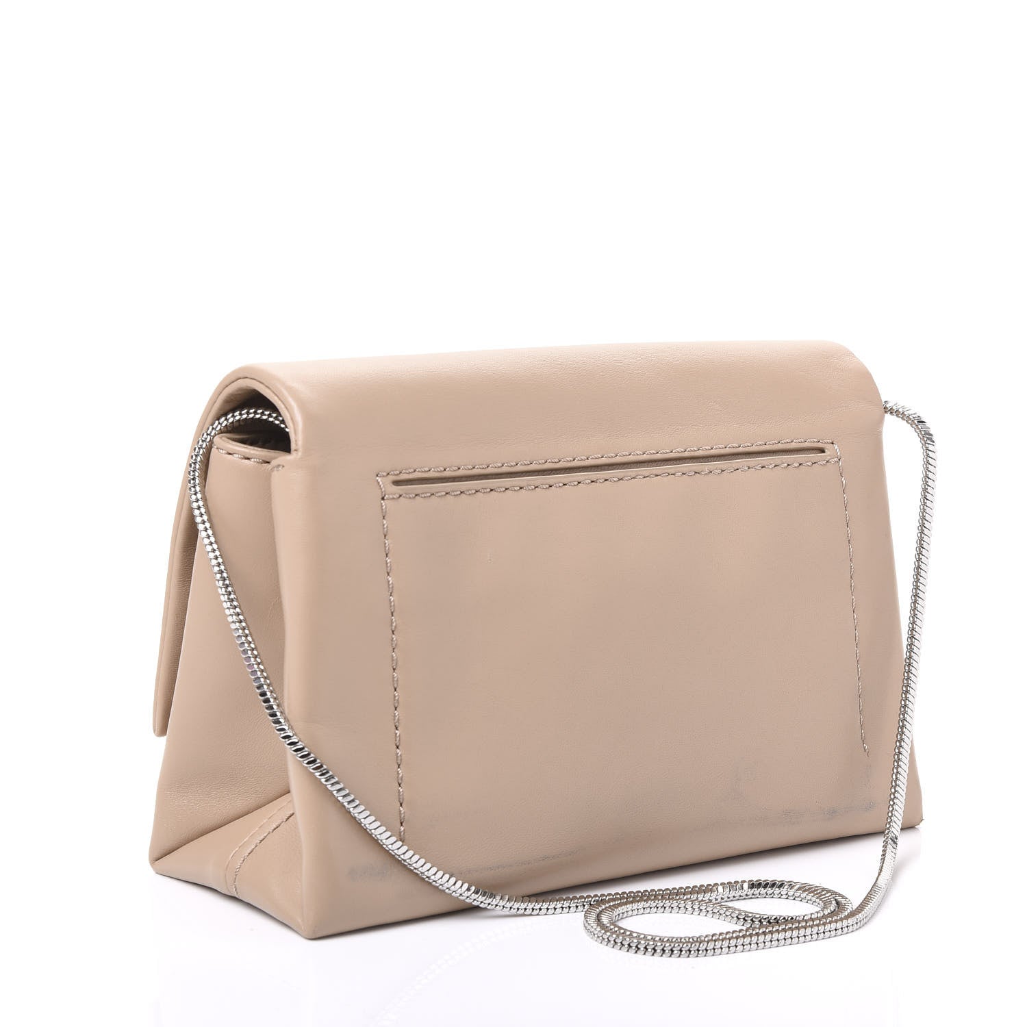 3.1 Phillip Lim 3.1 Calfskin Alix Soft Flap Clutch Fawn 2 of 12
