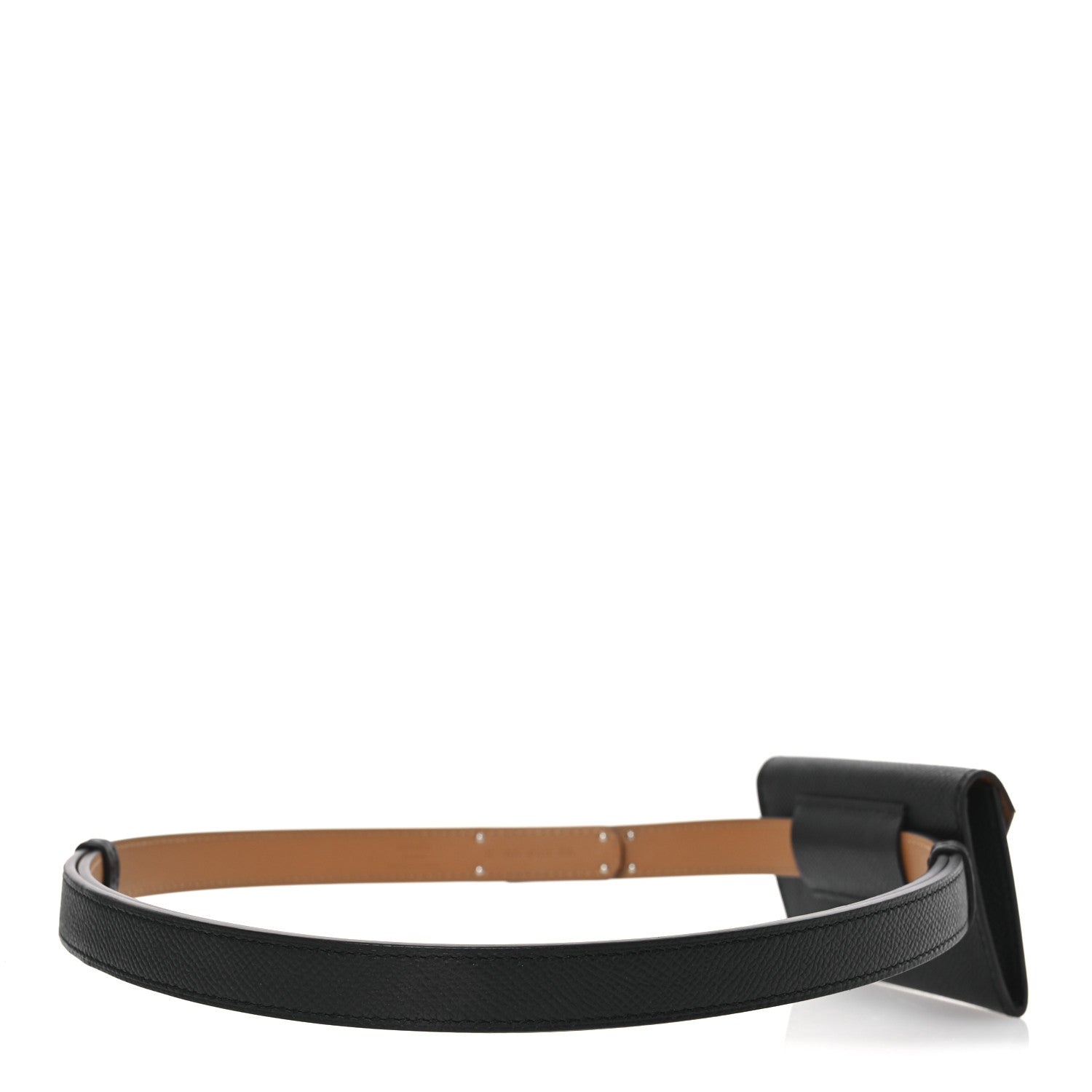 Hermes Epsom Kelly Pocket Belt Black 2 of 7