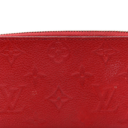 Louis Vuitton Empreinte Clemence Wallet Cherry 7 of 7