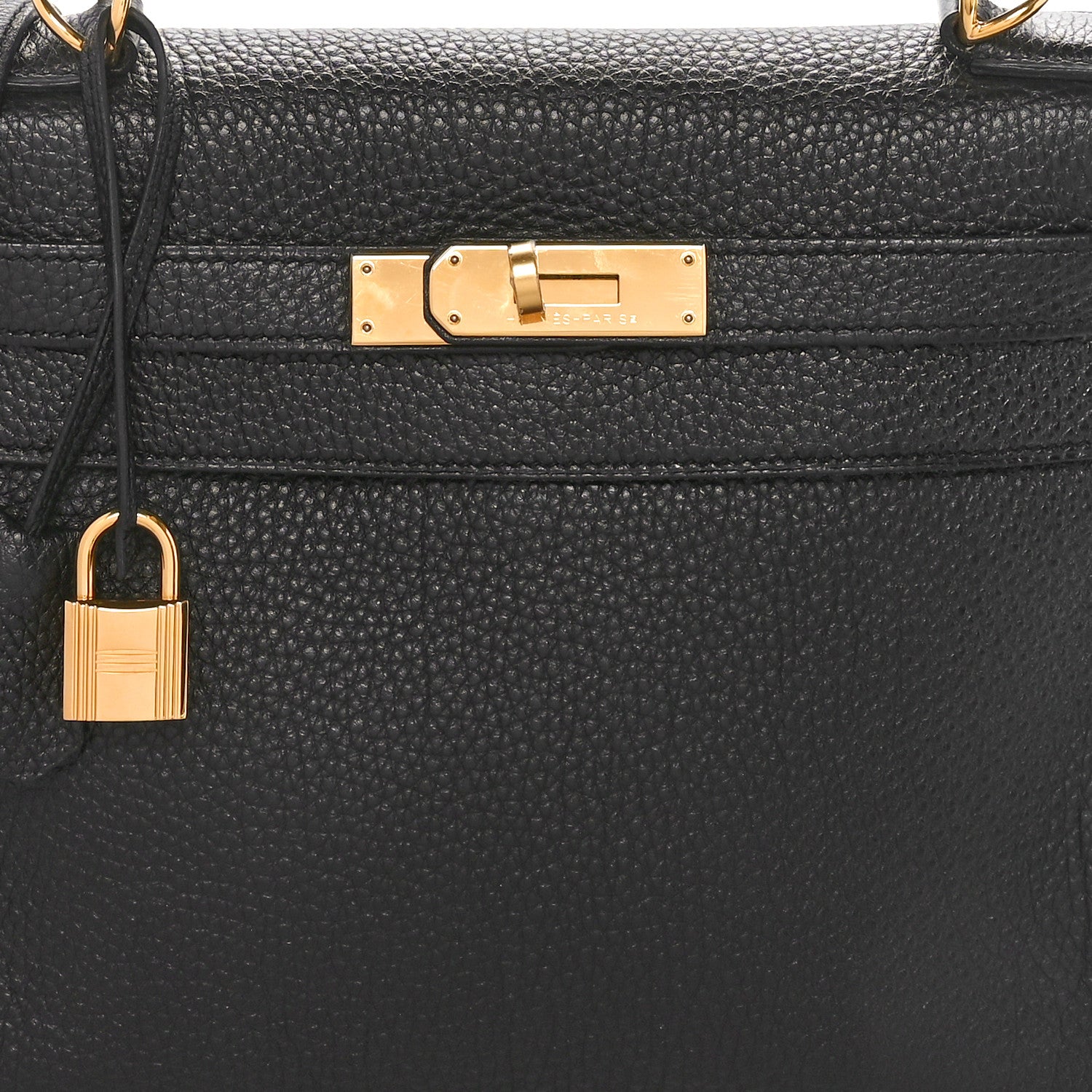 Hermes Taurillon Clemence Kelly Retourne 28 Black 8 of 10