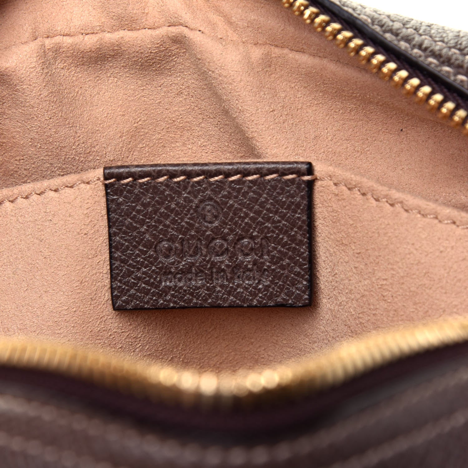 Gucci GG Supreme Monogram Web Small Ophidia Belt Bag 85 34 Dark Brown 6 of 10