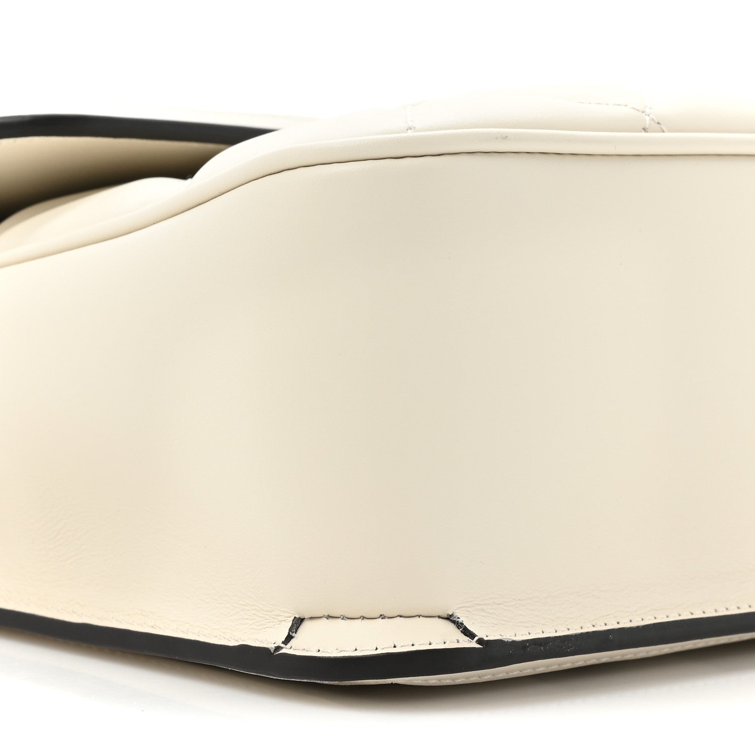 Gucci Calfskin Quilted Small Deco Shoulder Bag Mystic White 10 of 13
