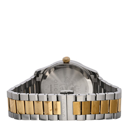 Gucci Stainless Steel 38mm G-Timeless Two Tone Cat Quartz Watch 3 of 4