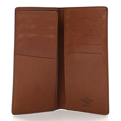 Louis Vuitton Monogram Checkbook Holder Case Wallet 5 of 9