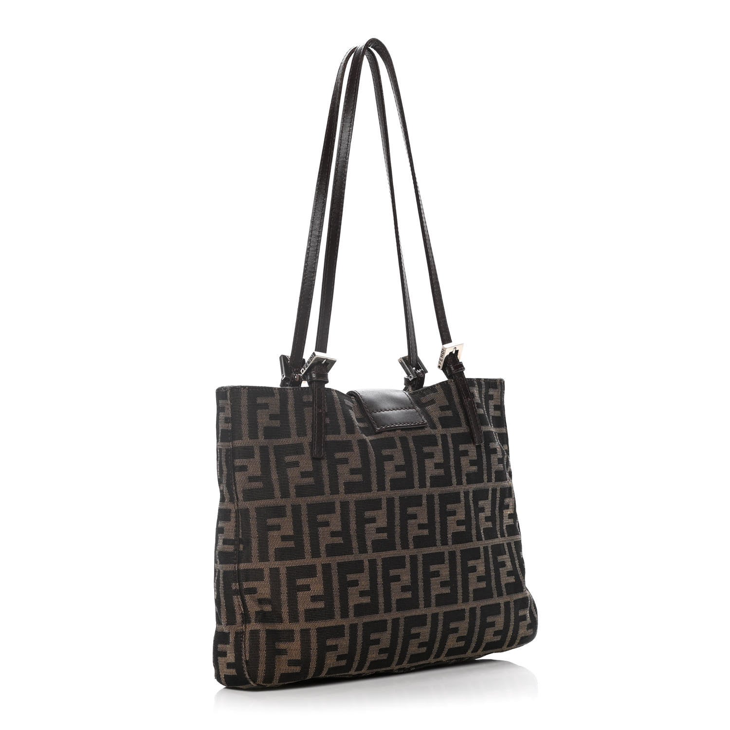 Fendi Zucca Shoulder Bag Tobacco 3 of 22