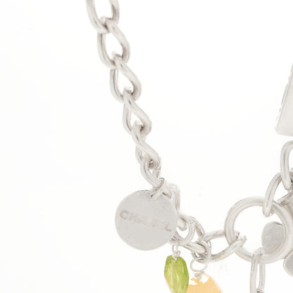 Chanel Sterling Silver Multi Gemstone Lucky Charms Necklace 4 of 6