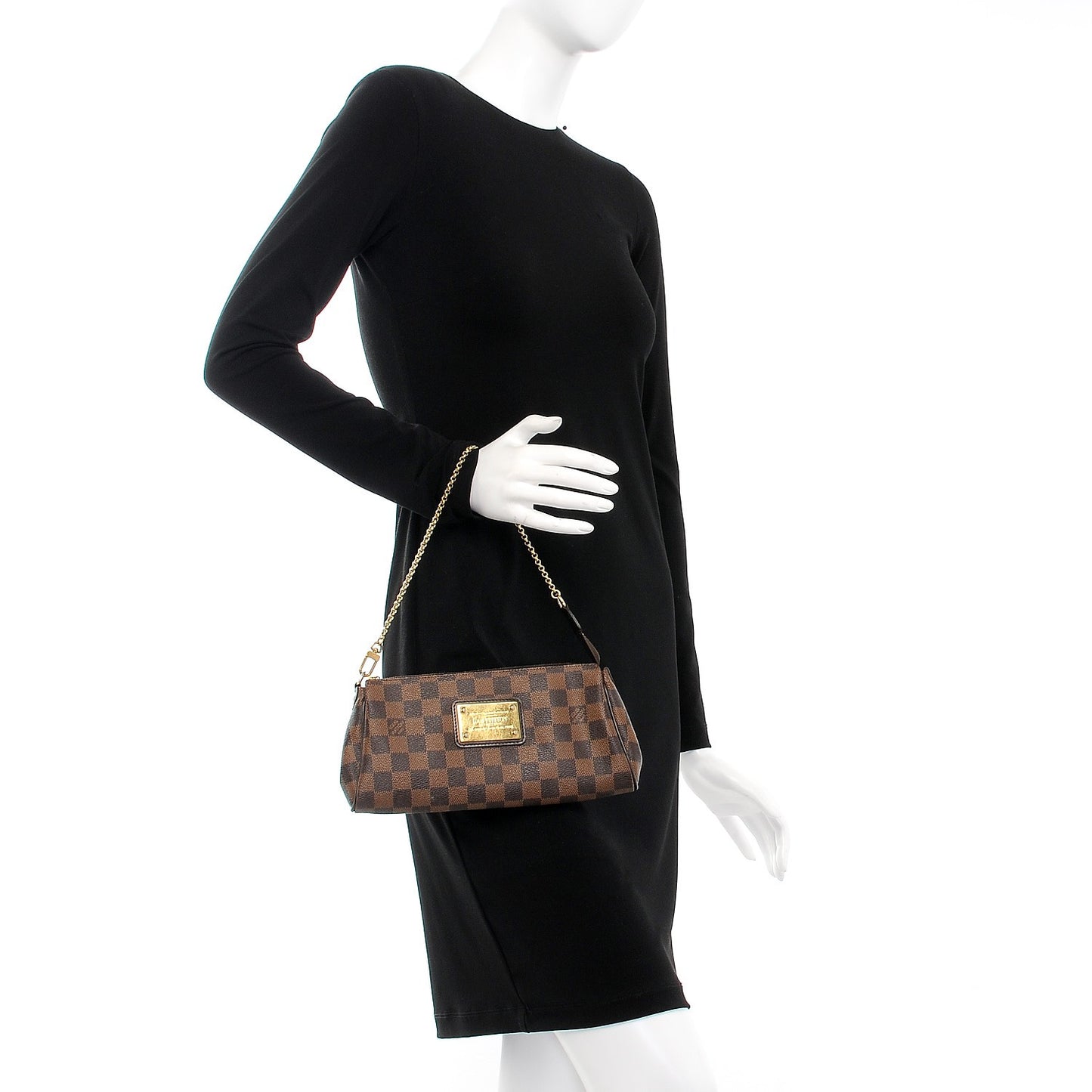 Damier Ebene Eva Clutch