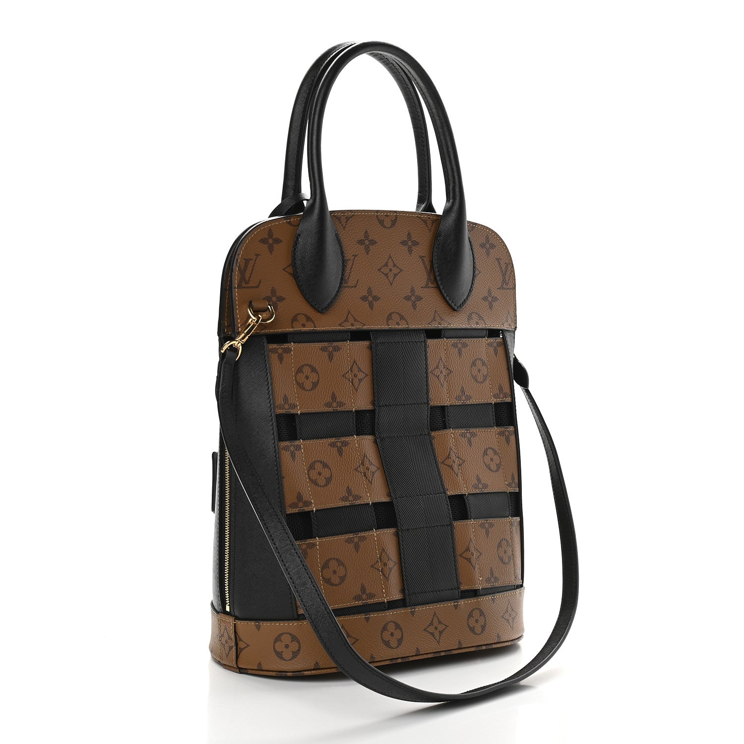 Louis Vuitton Reverse Monogram Tressage Tote 3 of 8