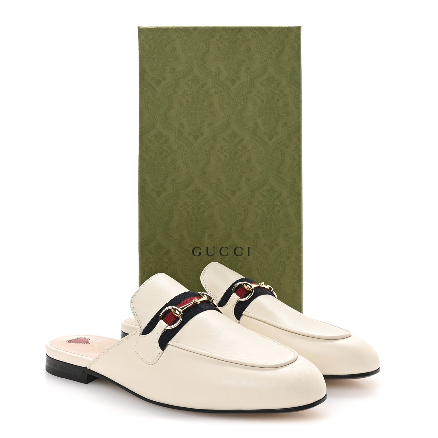 Malaga Kid Web Womens Princetown Slippers 39.5 Mystic White