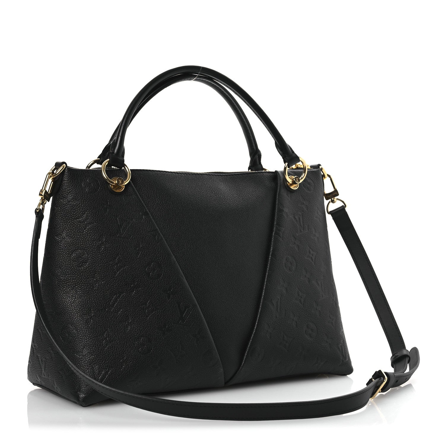 Louis Vuitton Empreinte V Tote MM Black 3 of 10