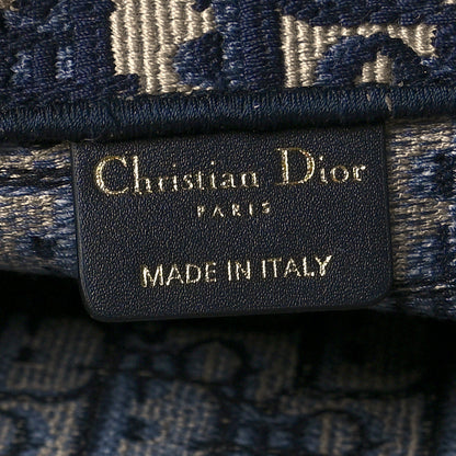 Christian Dior Oblique Large Book Tote Blue Multicolor 6 of 10