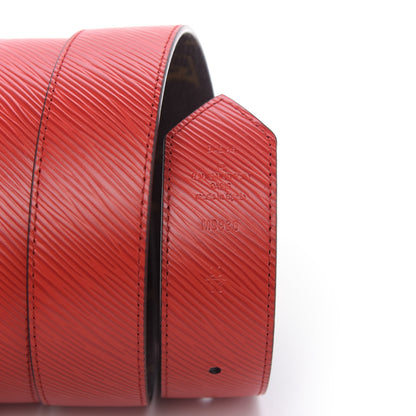 Louis Vuitton Monogram Epi 35mm LV Circle Reversible Belt 90 36 Coquelicot 3 of 4