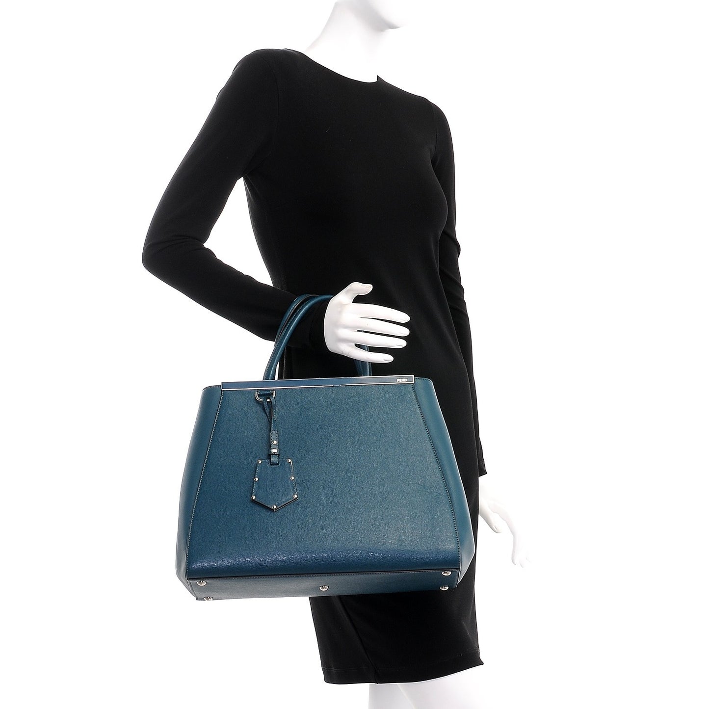 Vitello Elite Flamingo Regular 2Jours Tote Oceano