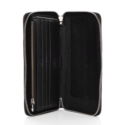 Louis Vuitton Epi Zippy Organizer Wallet Black 5 of 7