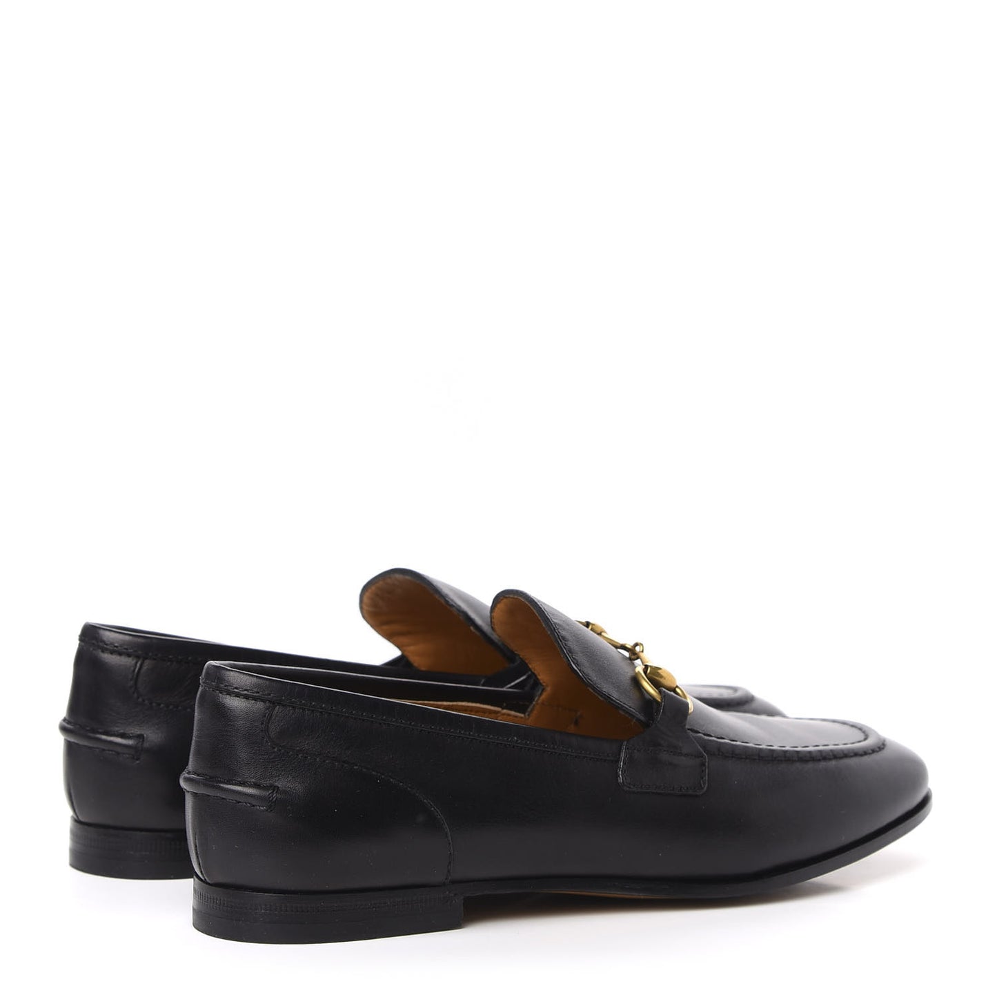 Calfskin Womens Jordaan Loafers 35 Black