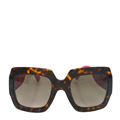 Gucci Square Frame GG0102S Sunglasses Glitter Pink Multi 2 of 7