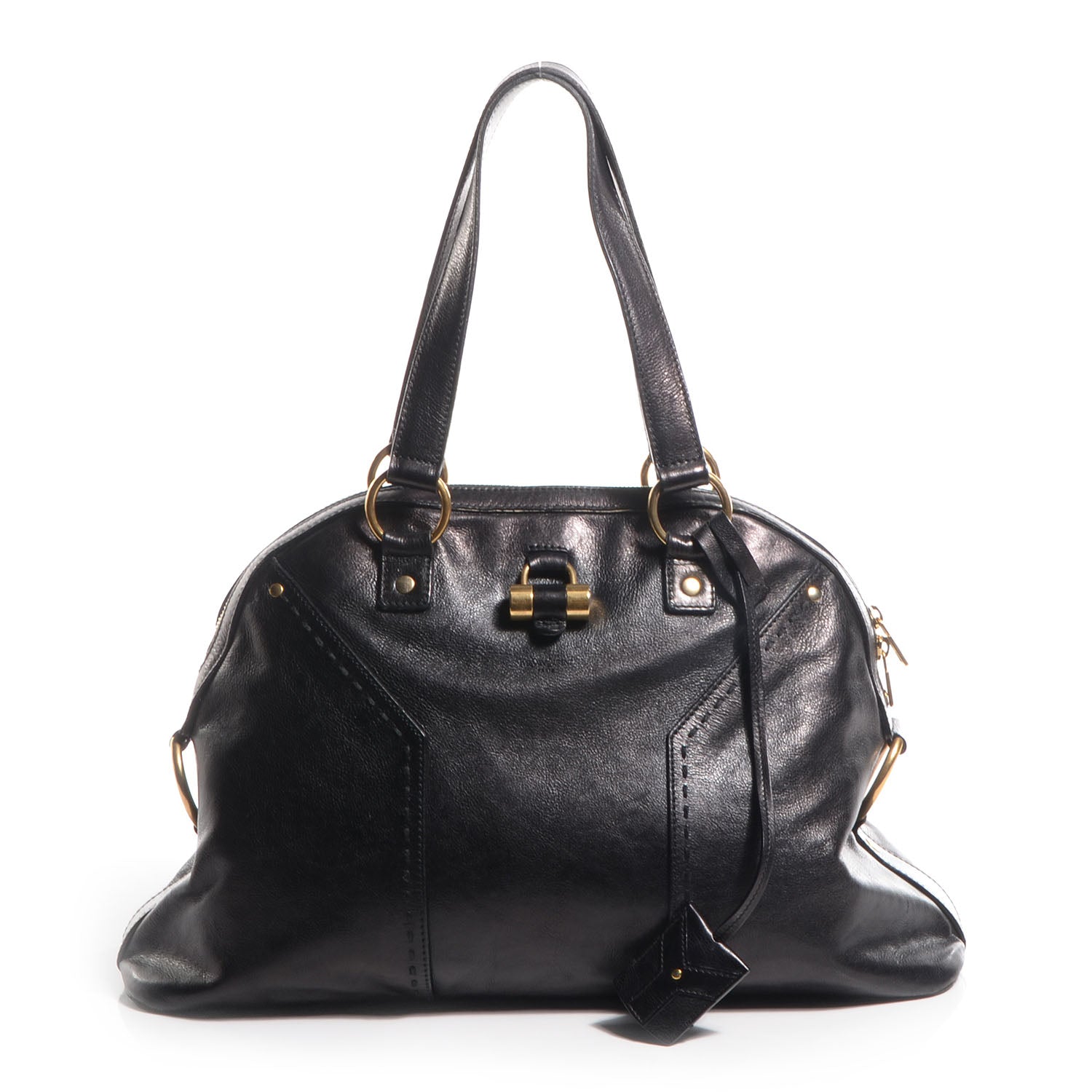 Saint Laurent Calfskin Large Muse Black 1 of 9