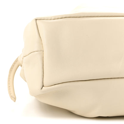 Mansur Gavriel Lambskin Mini Cloud Clutch Pearl 8 of 9