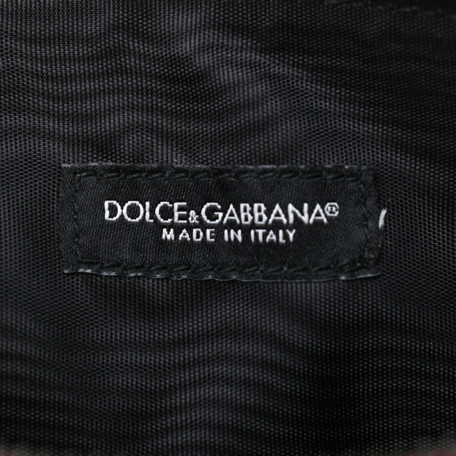 Dolce & Gabbana Dauphine Family Patch Zip Clutch Bag Red 6 of 6