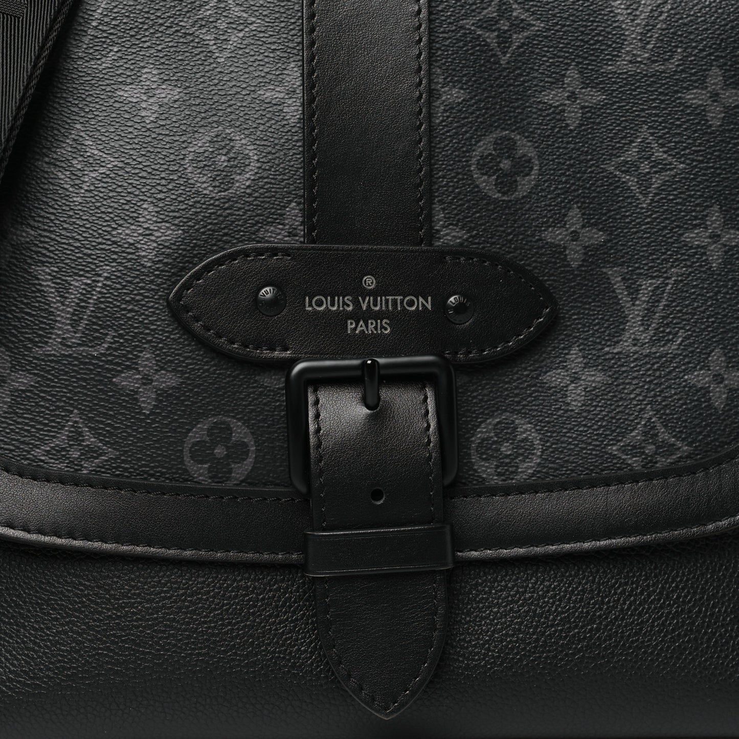Monogram Eclipse Saumur Messenger NV Black