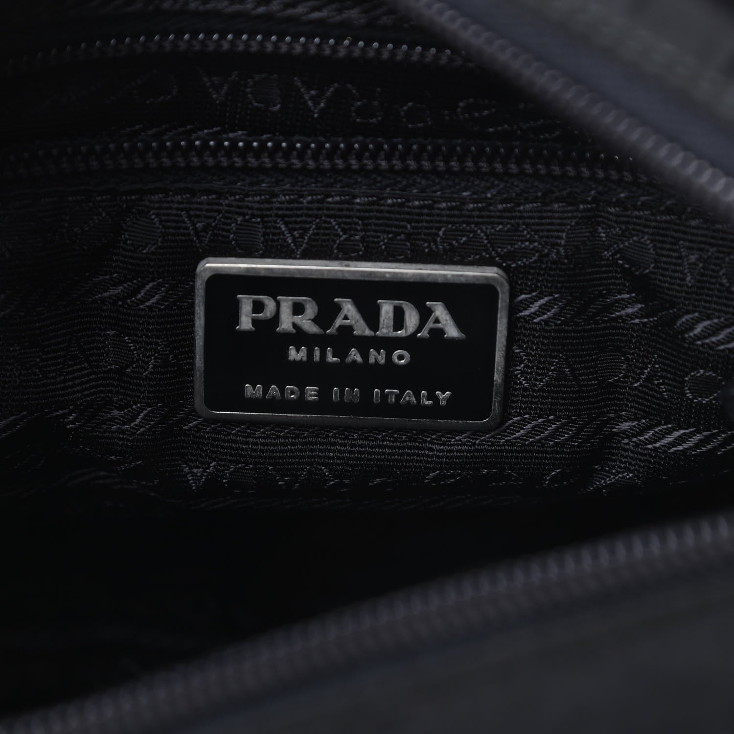 Prada Nylon Vela Messenger Black 6 of 13