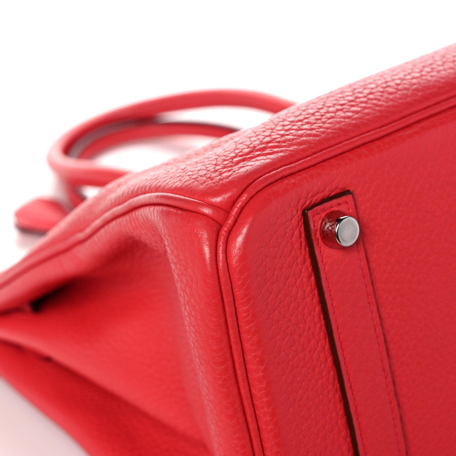 Hermes Taurillon Clemence Birkin 35 Bougainvillea 9 of 11