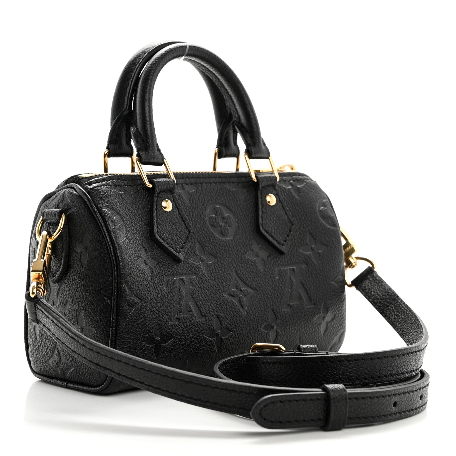 Louis Vuitton Empreinte Monogram Nano Speedy Black 3 of 9