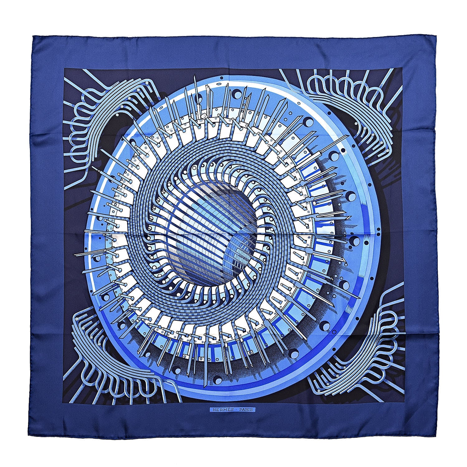 Hermes Silk Alternateur Scarf 90 1 of 4
