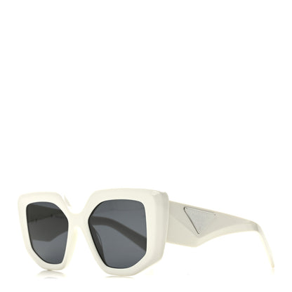 Prada Acetate Symbole Sunglasses SPR 14Z Talc 1 of 8